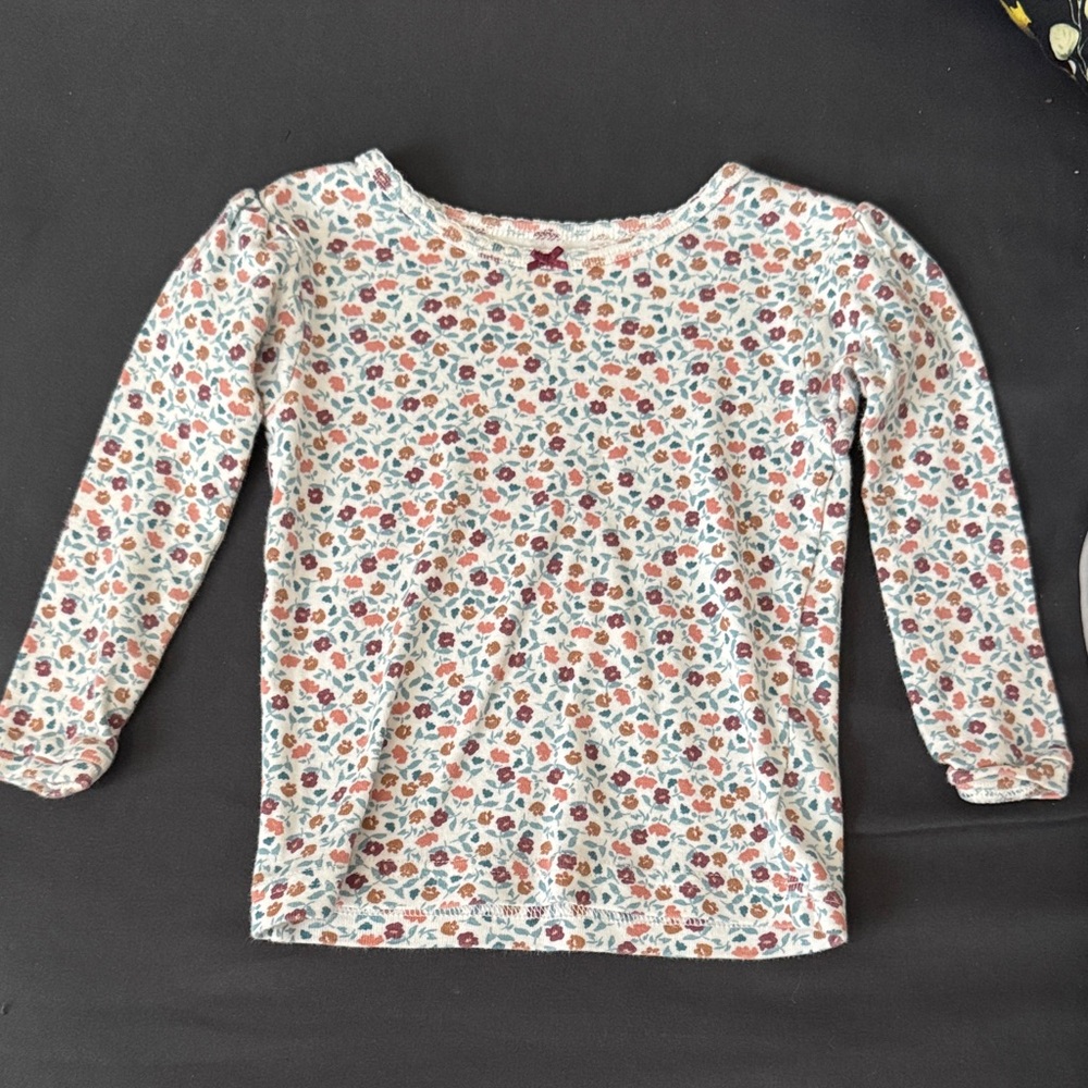 Carter's Multicolor Floral Long Sleeve pajama set